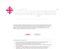 Tablet Screenshot of killergram.com
